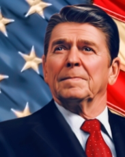 Reagan . President Ronald Reagan